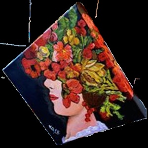 Miss Smith-acrilici su tela - 30x30
